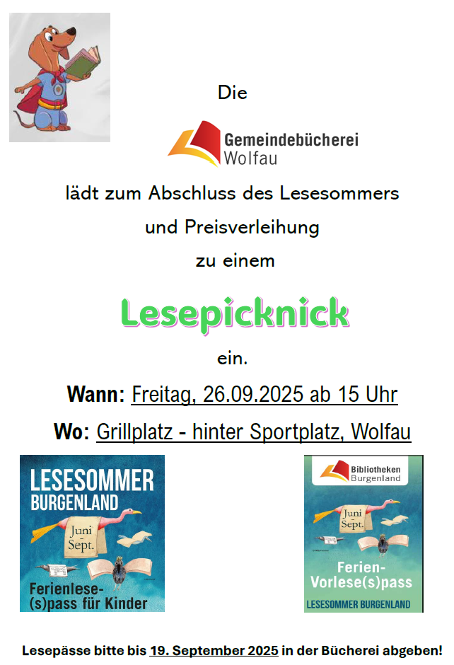 Lesepicknick mit Preisverleihung