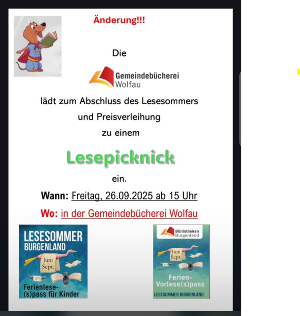 Lesepicknick mit Preisverleihung