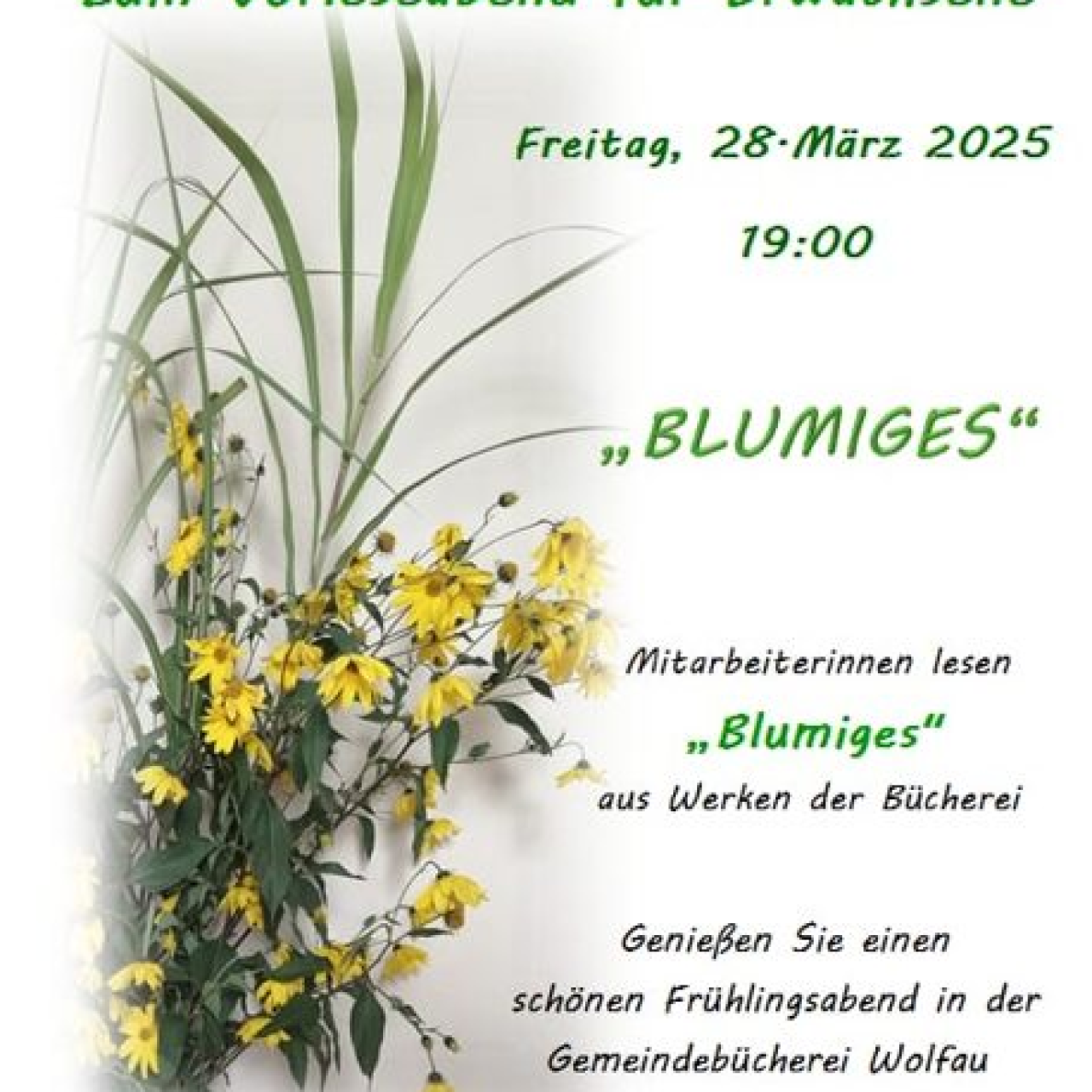 Vorlesetag am 28.03.2025