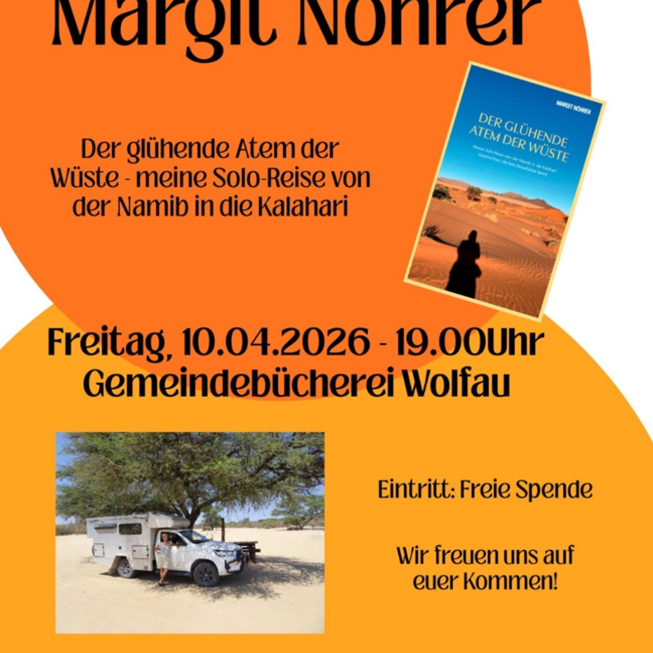 Lesung mit Margit Nöhrer